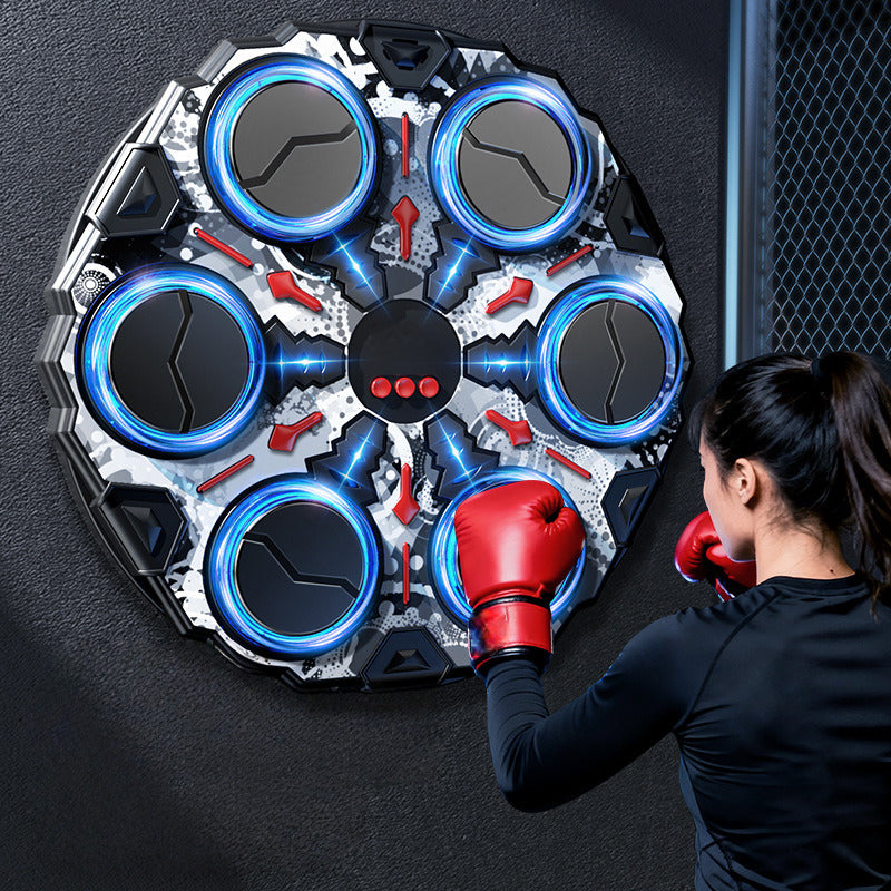 Machine de boxe interactive, intelligente et musicale
