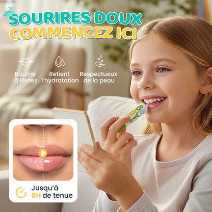 Baume à lèvres hydratant doux pour enfants