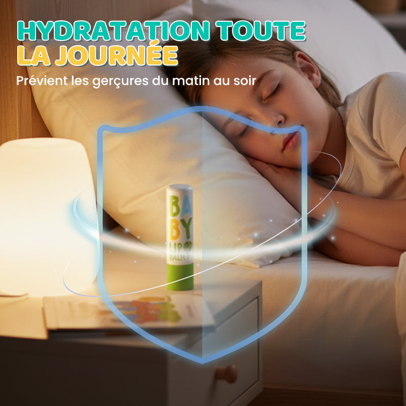 Baume à lèvres hydratant doux pour enfants
