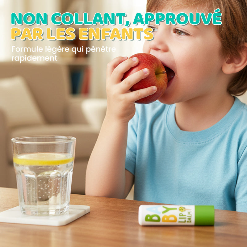 Baume à lèvres hydratant doux pour enfants