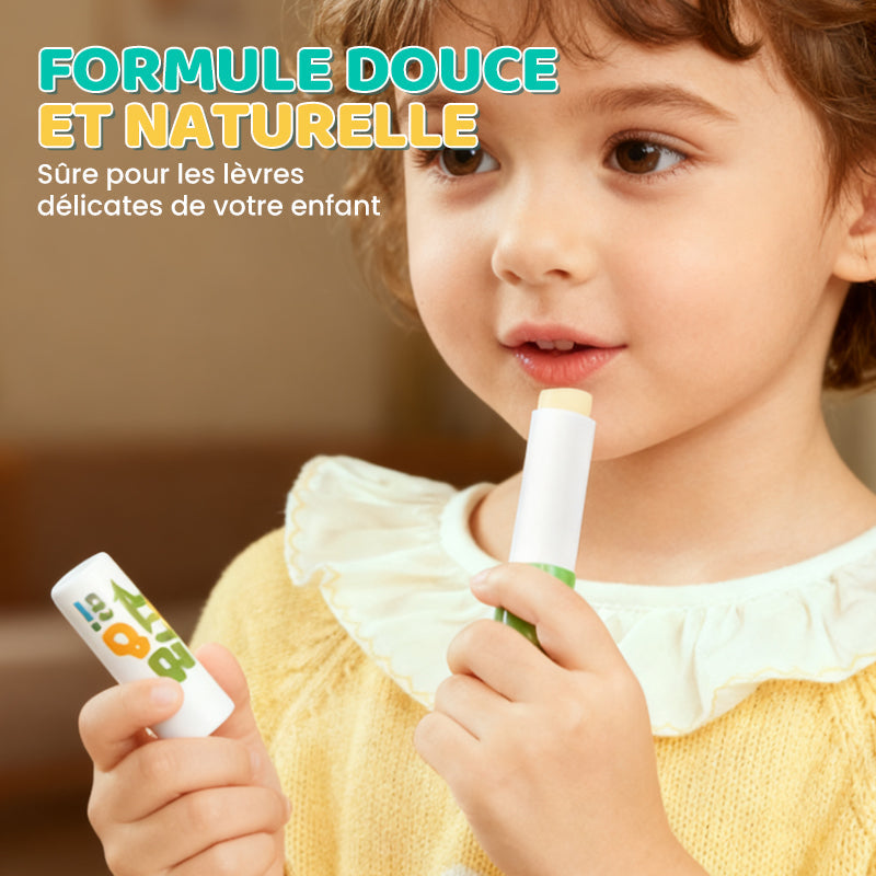 Baume à lèvres hydratant doux pour enfants