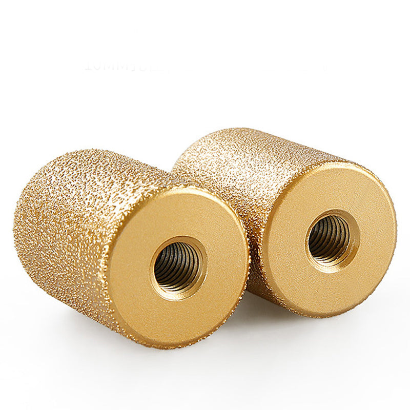 Tête de meulage ronde brasée sous vide, abrasive