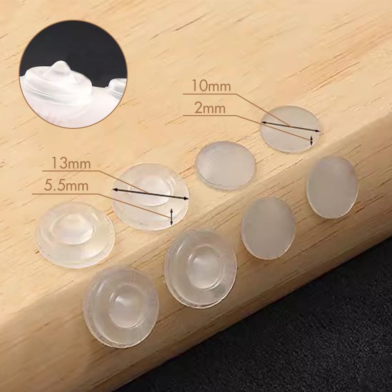 50 tapis pare-chocs autocollants pour armoires