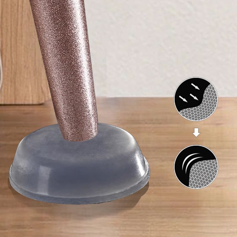 50 tapis pare-chocs autocollants pour armoires