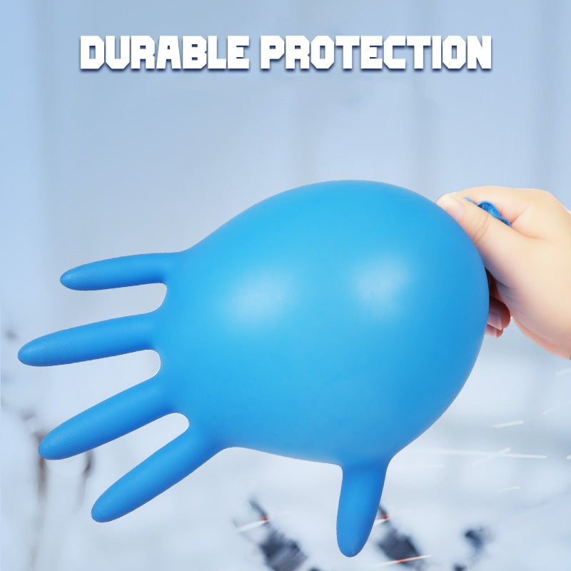 100 gants en nitrile jetables de qualité alimentaire