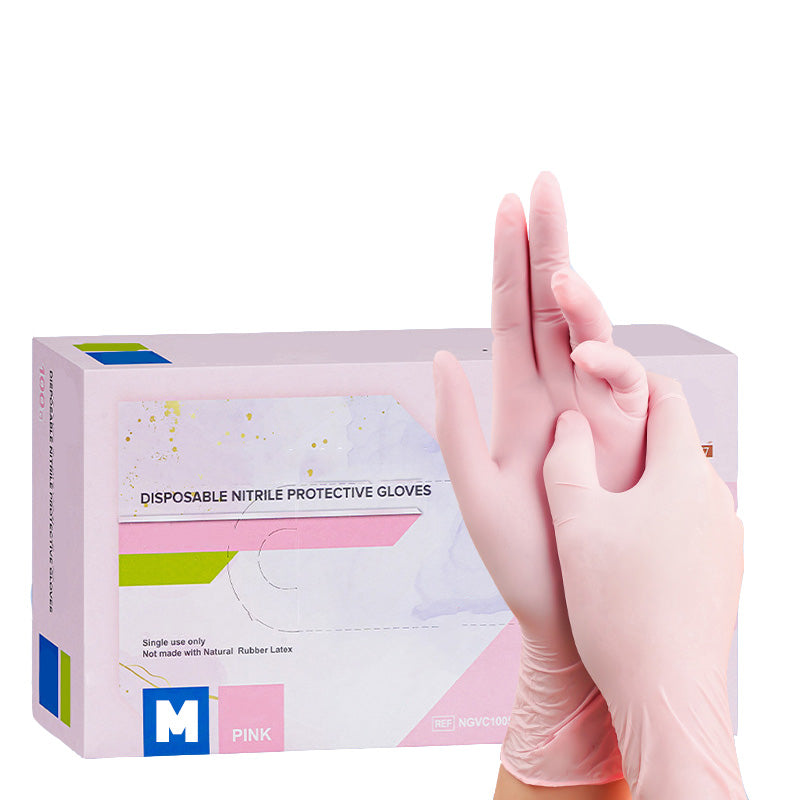100 gants en nitrile jetables de qualité alimentaire