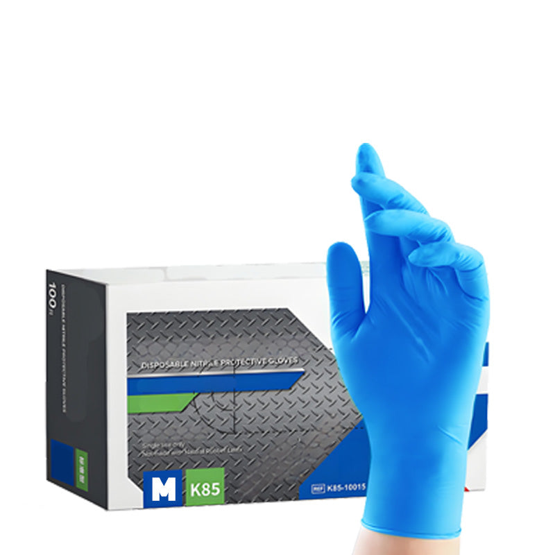 100 gants en nitrile jetables de qualité alimentaire