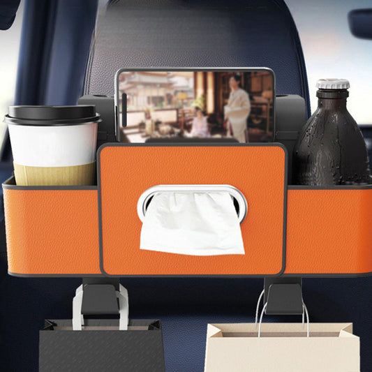 Boîte de Rangement Multifonction pour Dossier de Voiture
