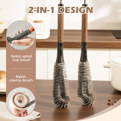 Brosse de nettoyage 2 en 1 durable et efficace