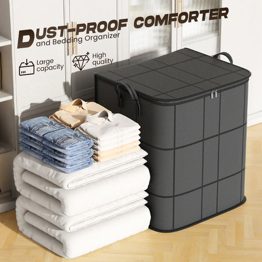 🥳HOT SALE🥳💞50K+ SOLD! Bedding Organizer – From £9.99! Dust-proof, large capacity & sturdy handles. Tidy storage – grab yours! ✅