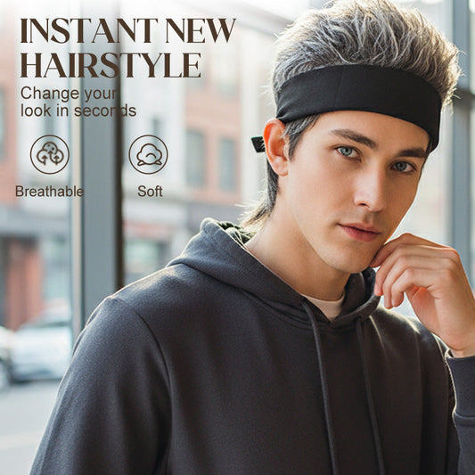 Bonnet perruque style hip-hop unisexe