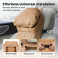 Aviation-Grade PU Leather Car Headrest