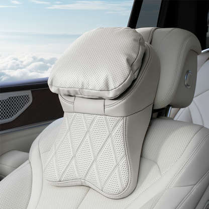 Aviation-Grade PU Leather Car Headrest