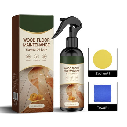 🏆 Last Day Special Didcount Buy 2 Get 1 Free🎁Natural Beeswax Wood Floor Maintenance Renewal Spray