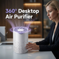 🥳2026 HOT SALE🥳💞50K+ SOLD!🌀🛡️ 50% OFF! Desktop Air Purifier – Whisper‑quiet night mode, 360° intake. USB powered. Sleep better, wake refreshed. 🛌✨