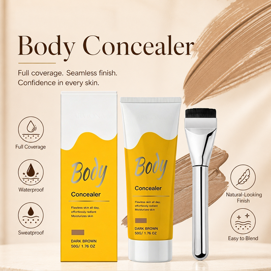 Full Coverage Body Concealer for Scars & Tattoos