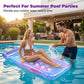 Inflatable Floating Lounge Chair with Holes