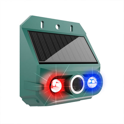 Solar-Powered Ultrasonic Animal Repellent