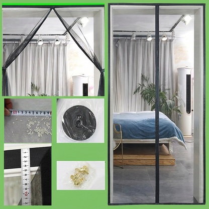 Magnetic Screen Door with Full Frame Velcro