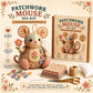 🥳2026 HOT SALE🥳💞33K+ SOLD! ！Patchwork Mouse DIY Sewing Kit – 3D Fabric Craft for Beginners, Stress Relief, Creative Gift