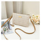 🎁2026 New Arrivals 50% OFF💥Women's Woven Straw Shoulder Clutch Bag – Lightweight, Versatile, Metallic Accents ✨