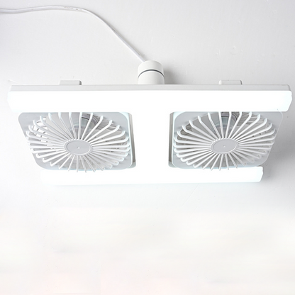 Modern 2-in-1 LED Ceiling Fan Light – Remote Control ❄️💡🌀🏠