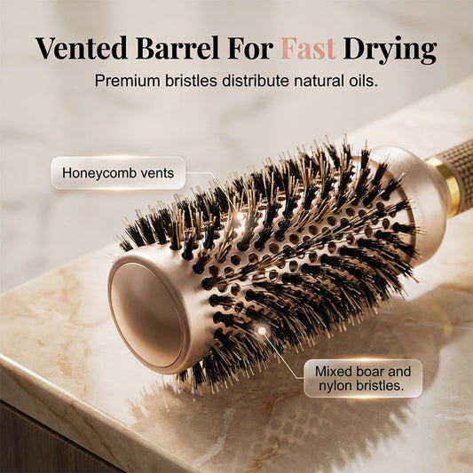 Professional Volumizing Round Hair Brush