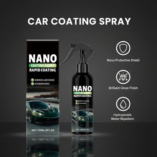 🥳2026 HOT SALE🥳💞50K+ SOLD!🛡️💧 50% OFF! Rapid Nano Ceramic Coating – Long‑lasting protection, wet‑look shine. Easy spray & wipe. Safe for paint, glass & chrome. 🚘✨
