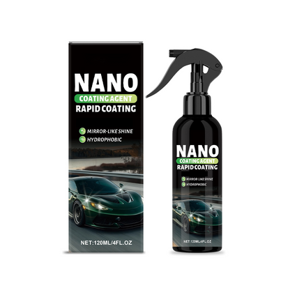 🥳2026 HOT SALE🥳💞50K+ SOLD!🛡️💧 50% OFF! Rapid Nano Ceramic Coating – Long‑lasting protection, wet‑look shine. Easy spray & wipe. Safe for paint, glass & chrome. 🚘✨