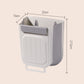 🍃50% OFF NOW! 🥳Multipurpose Hanging Collapsible Kitchen Trash Can‑Space‑Saving Wall Mount Foldable Waste Bin, Hanging Garbage Container for Food Scraps, Cabinet Door Mount for Home Kitchen Countertop Prep