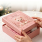 🎀50% OFF | Pink Enchanted Forest DIY Felt Patchwork Kit – Pre-Cut Pieces & Step-by-Step Guide, Relaxing Screen-Free Craft!