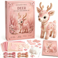 🎀50% OFF | Pink Enchanted Forest DIY Felt Patchwork Kit – Pre-Cut Pieces & Step-by-Step Guide, Relaxing Screen-Free Craft!