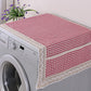 💖LAST DAY SALE!!💖✨Cotton Linen Refrigerator Dust Cover with Pockets