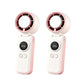 Portable Foldable Handheld Cooling Fan with Ice Compress