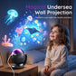 Ocean Starry Sky Projector Night Light with Music for Kids Bedroom