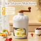 Manual Ice Shaver Machine with Ice Mold