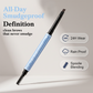 💥Amazing discount！👱‍♀️One-stroke design, reveal your natural beauty！Double-Ended Waterproof Angled Eyebrow Pencil
