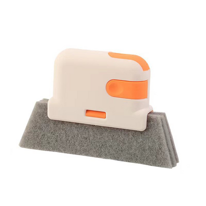 🔥Final 3 Hours:Buy 1 Get 2 Free ：ONLY ￡9.99!!🪟3-in-1 Window Track Cleaning Tool with Scrubbing Pad🎁
