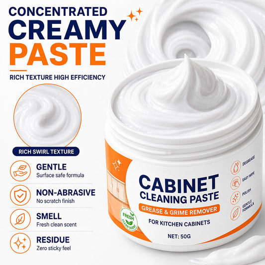 🥳2026 HOT SALE🥳💞50K+ SOLD!🏠🧹 50% OFF! Wood Cabinet Cleaning Paste – Restore greasy kitchen cabinets to sparkling clean. No scrubbing fatigue – just apply, wipe & buff! 🧽✨ 🥳2026 HOT SALE🥳💞50K+ SOLD!🏠🧹