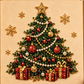 🎄✨ DIY Christmas Pearl Bead Art Kit – 5 Festive Designs, 3D Raised Beads & Display Frame Included | Holiday Wall Decor 🖼️🎨