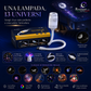 🌌 49% OFF NOW! 💫 USB lamp with starry sky projection – 13 interchangeable film discs & flexible neck – perfect for the bedroom ✨