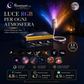 🌌 49% OFF NOW! 💫 USB lamp with starry sky projection – 13 interchangeable film discs & flexible neck – perfect for the bedroom ✨