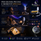 🌌 49% OFF NOW! 💫 USB lamp with starry sky projection – 13 interchangeable film discs & flexible neck – perfect for the bedroom ✨