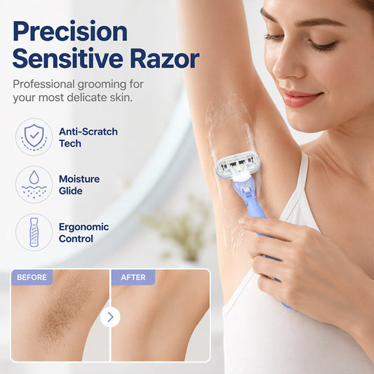 5-Blade Razor Handle for Women