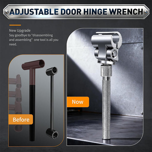 🔧 50% OFF NOW! 🚪 Universal Adjustable Door Hinge Wrench – Fits 0.3"-1" hinges, heavy-duty steel & precise adjustment – Perfect for quick door repairs & installations 🛠️