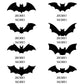 🦇 50% Off 🎃 Halloween 3D Bat Decor Stickers Set