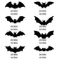🦇 50% Off 🎃 Halloween 3D Bat Decor Stickers Set