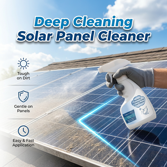 🥳2026 HOT SALE🥳💞50K+ SOLD!☀️💡 50% OFF! Maximum Efficiency Solar Panel Cleaner – Removes dust & bird droppings, restores peak performance. Clean panels = more savings on your energy bills! 🔧✨