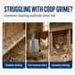 Chicken Coop Cleaner Spray Odor Eliminator with Cleaning Towel 120ml