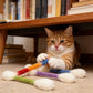 😻Interactive Swab Cat Toy with Catnip